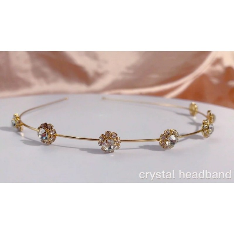 CellElection 10PCS 크리스탈 머리띠 진주 꽃 머리띠 쥬얼리 라인 석 패션 페르시 머리띠 골드 슬리버 금속 머리띠 머리 장식 여자 청소년을위한…