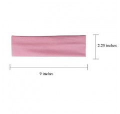 여성용 Styla 헤어 헤드밴드 여성용 스트레치 헤드밴드 10개 팩 캐주얼 의상, 스파 데이, 운동, 요가, 러닝 등 다양한 용도를 위한 미끄럼 방지 디자인의 편안함