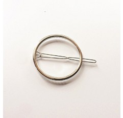 Leiothrix 여성용 화려한 서클 헤어 클립 패션 헤어 액세서리 기하학 헤어 주얼리 (골드)