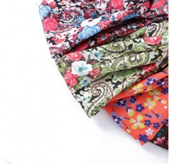 Bohend Boho 패션 머리띠 넓은 꽃 크리스 크로스 Bandeau 헤어 밴드 탄성 요가 스포츠 헤어 액세서리 여성과 소녀를위한 (G)