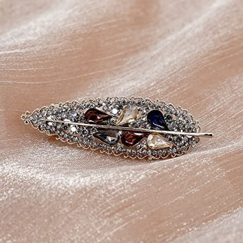 MOESUYUM 3PCS 우아한 헤어 클립 여자와 여자를위한 패션 헤어 바레트 2.4 