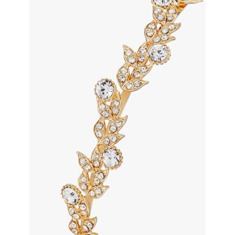 SWEETV 신부 머리띠 크리스탈 티아라 여성용 진주 웨딩 헤드 피스 결혼식/댄스 파티/생일 파티를위한 신부 헤어 액세서리