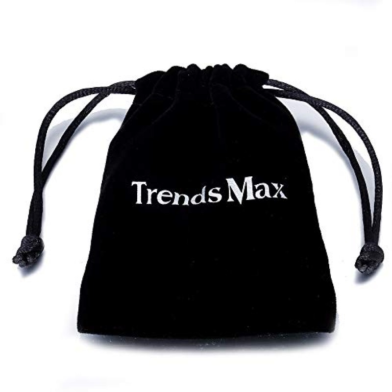 Trendsmax 크로스 펜던트 목걸이 Mens Boys 스테인레스 스틸 골드 실버 비잔틴 체인 22 24 26 28 30inch