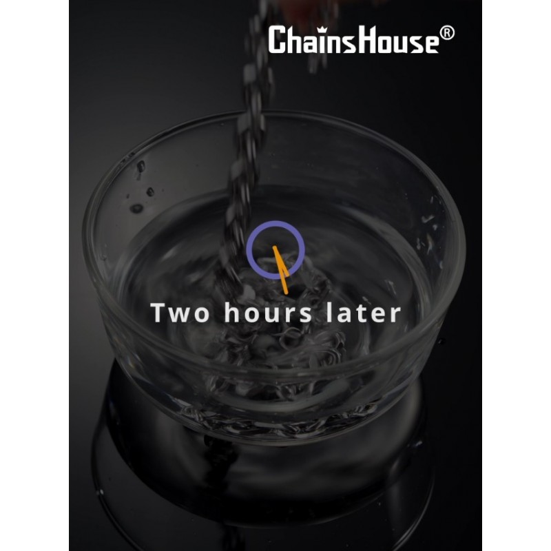 ChainsHouse 남자 여자 체인 롤로 목걸이, 3mm/5mm/7mm/9mm/12mm 와이드 스테인레스 스틸/블랙 메탈/18K 골드 도금 케이블 링크 목걸이, 18 