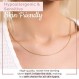 MAZZERI 솔리드 골드 도금 스털링 실버 이탈리아 1.3mm & 1.6mm 다이아몬드 컷 브레이드 로프 체인 목걸이 남성 여성, 925 스털링 실버 이탈리아산