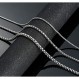 Estendly 2mm-7mm 16-38In 스테인레스 스틸 롤로 체인 목걸이 남성 여성 쥬얼리에 대한 조잡한 체인 목걸이