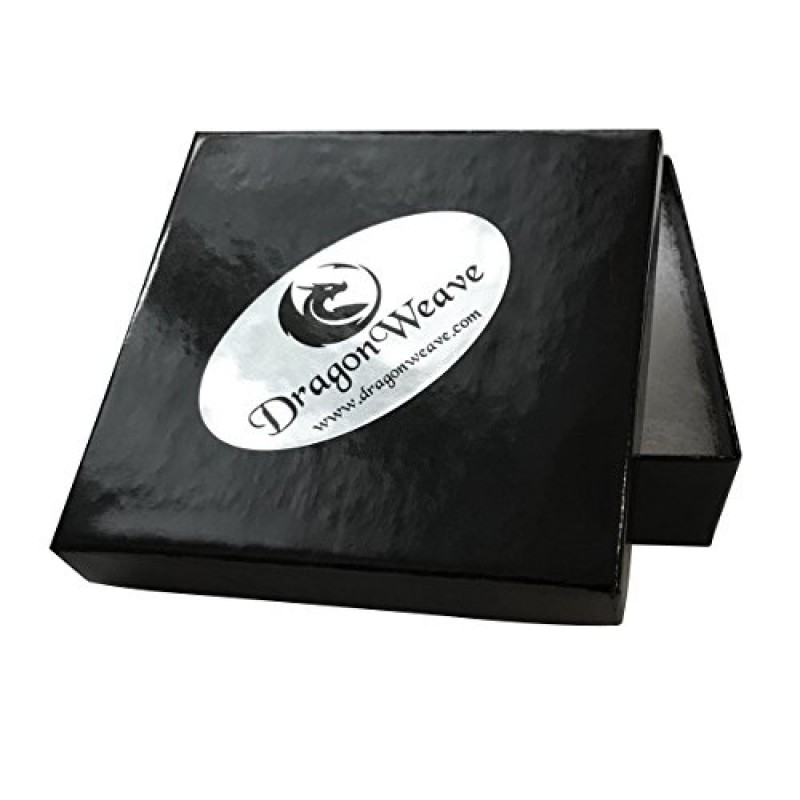 DragonWeave 13mm 초대형 실버 스틸 볼 체인 남성용 목걸이 내구성 있는 보호 마감 - 모든 길이