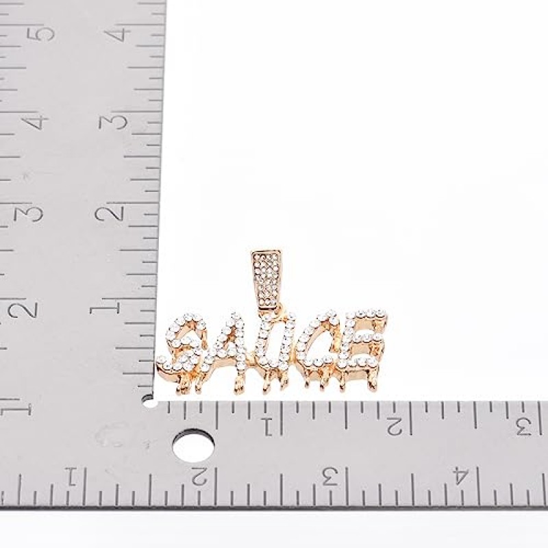 metaltree98 남성 힙합 소스 펜던트 20/24인치 마이애미 쿠바 체인 목걸이 MCP 1434 G