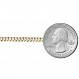 Savlano 14K 골드 도금 925 스털링 실버 4.5mm 이탈리아 솔리드 커브 쿠바 링크 체인 목걸이 남성 및 여성용 - 이탈리아산 선물 상자와 함께 제공