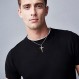 남성 여성을위한 PELOVNY 스털링 실버 크로스 크리스탈 목걸이 예수 그리스도 십자가 펜던트 목걸이 예수 종교 보석-22 + 2/18 + 2'