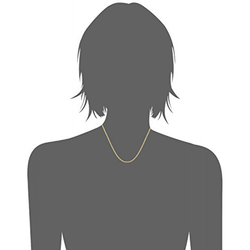 Kooljewelry 남성용 및 여성용 솔리드 14k 옐로우 골드 로프 체인 목걸이(2.1mm, 3.2mm, 4.2mm 또는 6mm)