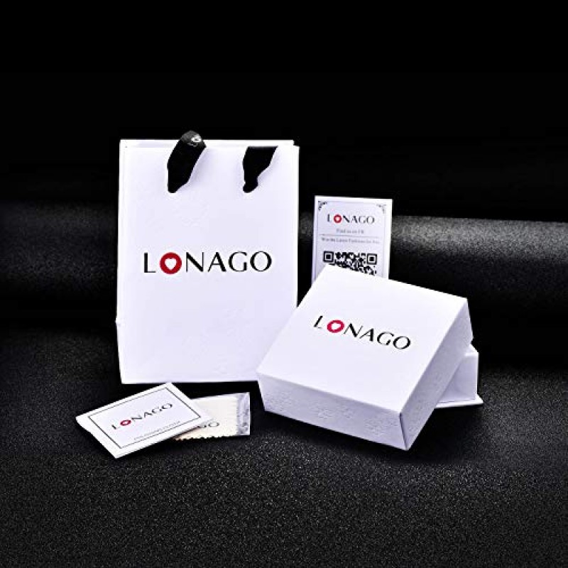 LONAGO 남자 사자 목걸이 스털링 실버 사자 머리 펜던트 목걸이 남자를위한 생일 선물 소년 아버지