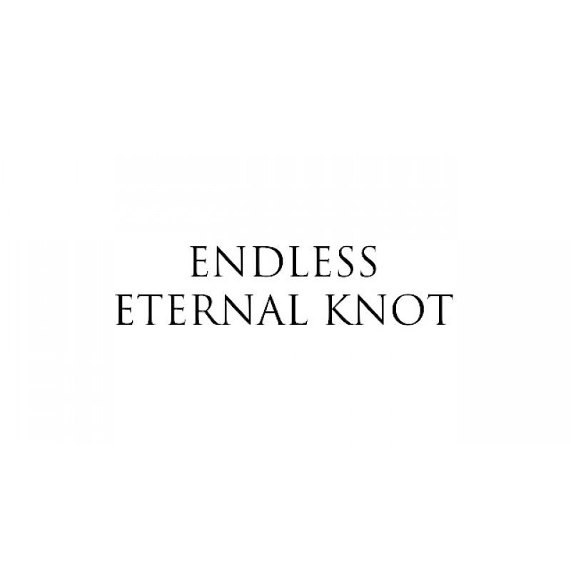스털링 실버 소재의 Pome Eternal Knot 펜던트 목걸이, Endless Knot, Made in America