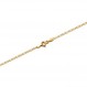 LoveBling 14K 삼색 골드 1.5mm 솔리드 다이아몬드 컷 발렌티노 체인 목걸이, 스프링 걸쇠 포함(18"~24")