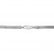 Kooljewelry 스털링 실버 남녀공용 6mm 팝콘 체인 목걸이(18인치)