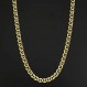 Kooljewelry 솔리드 14k 옐로우 골드 충전 6mm 마리너 링크 체인 목걸이(남성 및 여성용)(18, 20, 22, 24 또는 30인치)