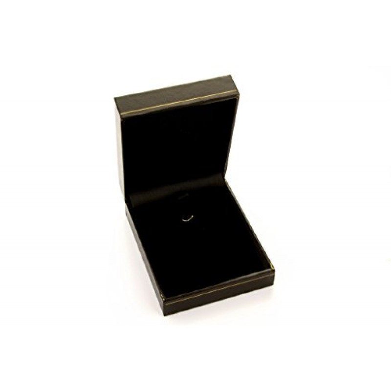 GM 파인 쥬얼리 14k 투톤 골드 예수 크로스 종교 참 펜던트 0.65mm 박스 링크 체인 목걸이