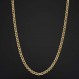 Kooljewelry 솔리드 14k 옐로우 골드 충전 4.3mm 남성용 및 여성용 마리너 링크 체인 목걸이(18, 20, 22, 24, 30 또는 36인치)