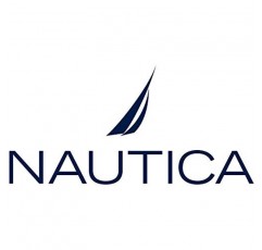 Nautica 산화 스테인리스 스틸 커브 체인 팔찌(남성용)