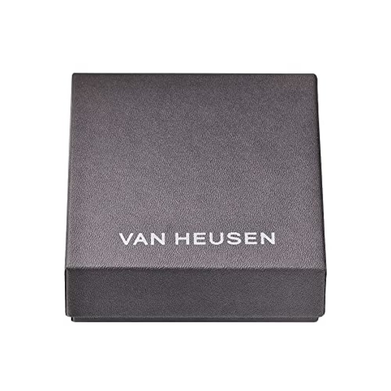 Van Heusen 남성용 스테인레스 스틸 더블 프랑코 체인 팔찌