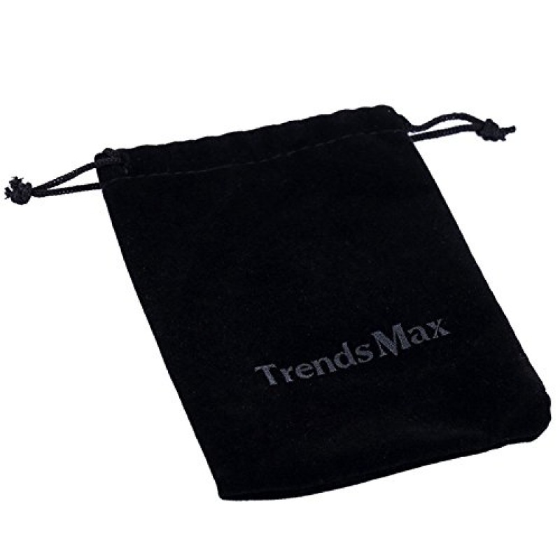 Trendsmax 7mm 남성 여성 체인 골드 실버 블랙 스테인레스 스틸 커브 쿠바 링크 체인 팔찌 7-11inch