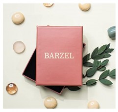 Barzel 18K 골드 도금 피가로 링크 골드 체인 팔찌 - 브라질산