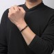 JoycuFF 타이거 아이 팔찌 남성 여성 남자 친구 생일 기념일 크리스마스 아빠를위한 발렌타인 데이 선물 남편 아들 손자 형제 8mm 페르시 팔찌 불안 완화 귀중품