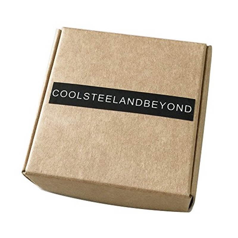 COOLSTEELANDBEYOND Hamsa 파티마의 손 남성 여성 블랙 오닉스 비즈 팔찌, 보호 기도 말라