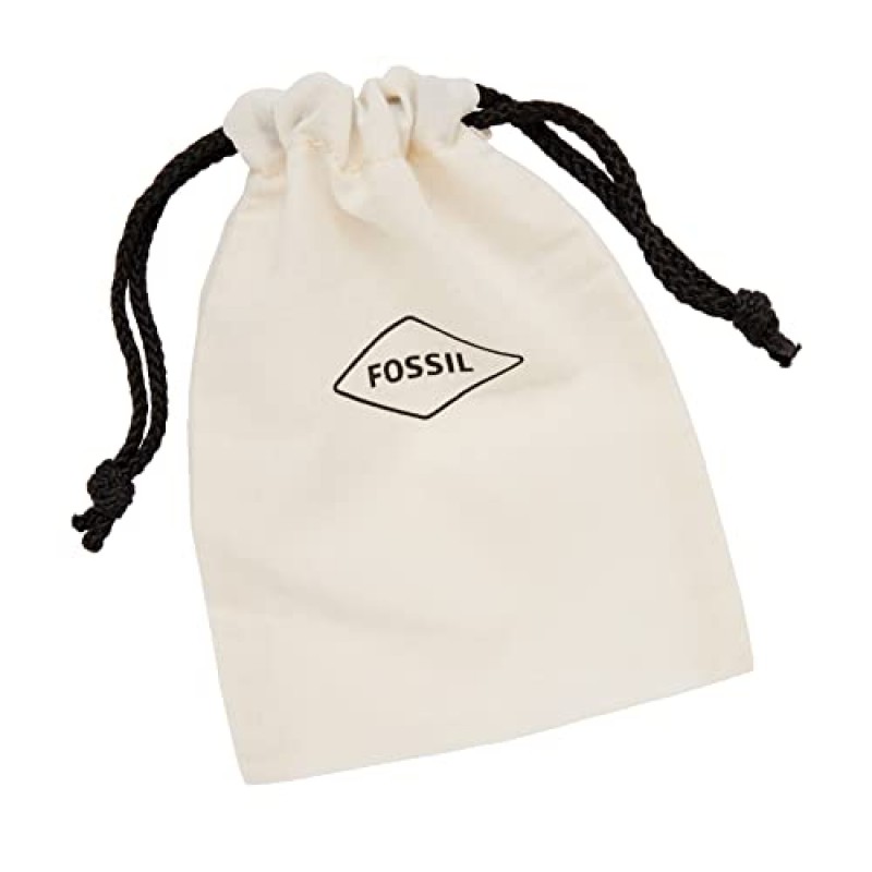 Fossil 남성용 스테인리스 스틸 및 천연 가죽 및/또는 남성용 비즈 팔찌
