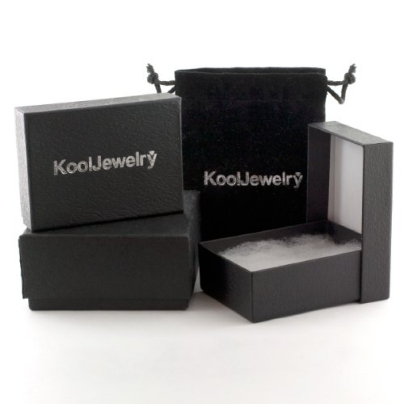 Kooljewelry 10k 옐로우 골드 6.7mm 하이 폴리시 남성용 마리너 링크 팔찌(9인치)