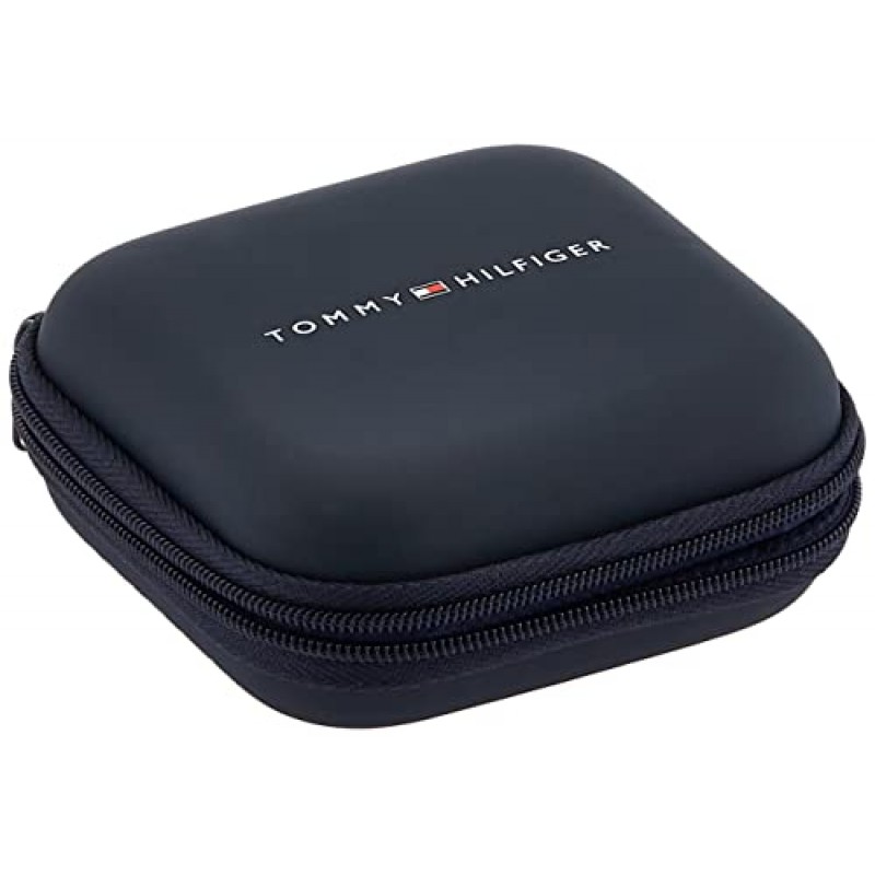 Tommy Hilfiger 남성용 주얼리 라운드 브레이드 가죽 팔찌 색상: 블랙 (모델: 2790331)