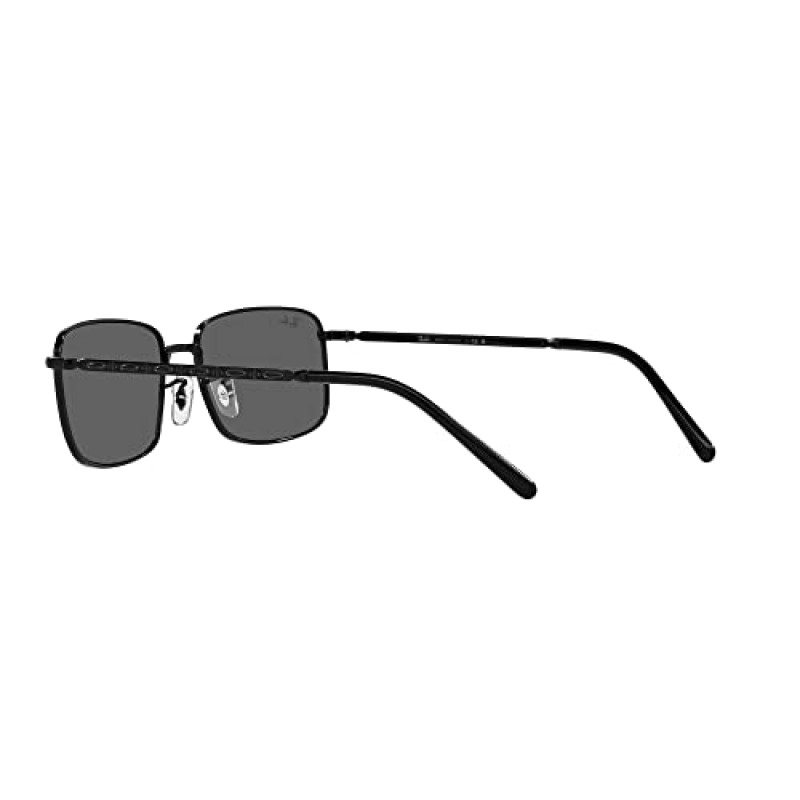 Ray-Ban 여성용 Rb3717 직사각형 선글라스