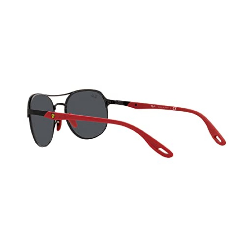 Ray-Ban Rb3685m Scuderia Ferrari 컬렉션 스퀘어 선글라스