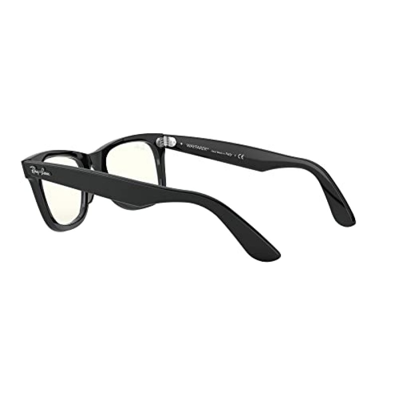 Ray-Ban Rb2140f 오리지널 Wayfarer 로우 브리지 핏 스퀘어 선글라스