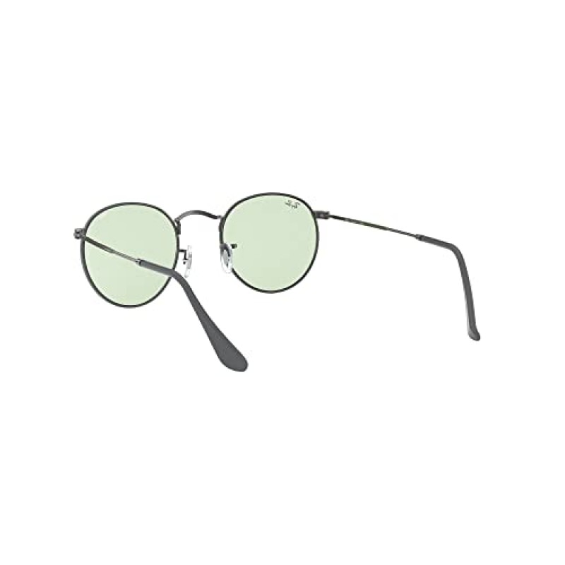 Ray-Ban Rb3447 라운드 메탈 Evolve 광변색 선글라스