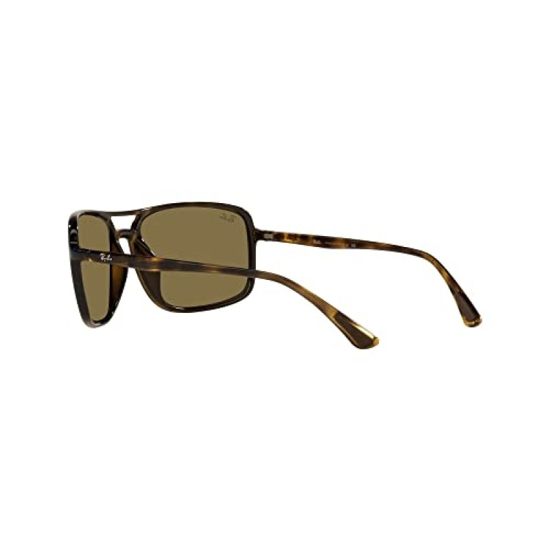 Ray-Ban Rb4375 직사각형 선글라스