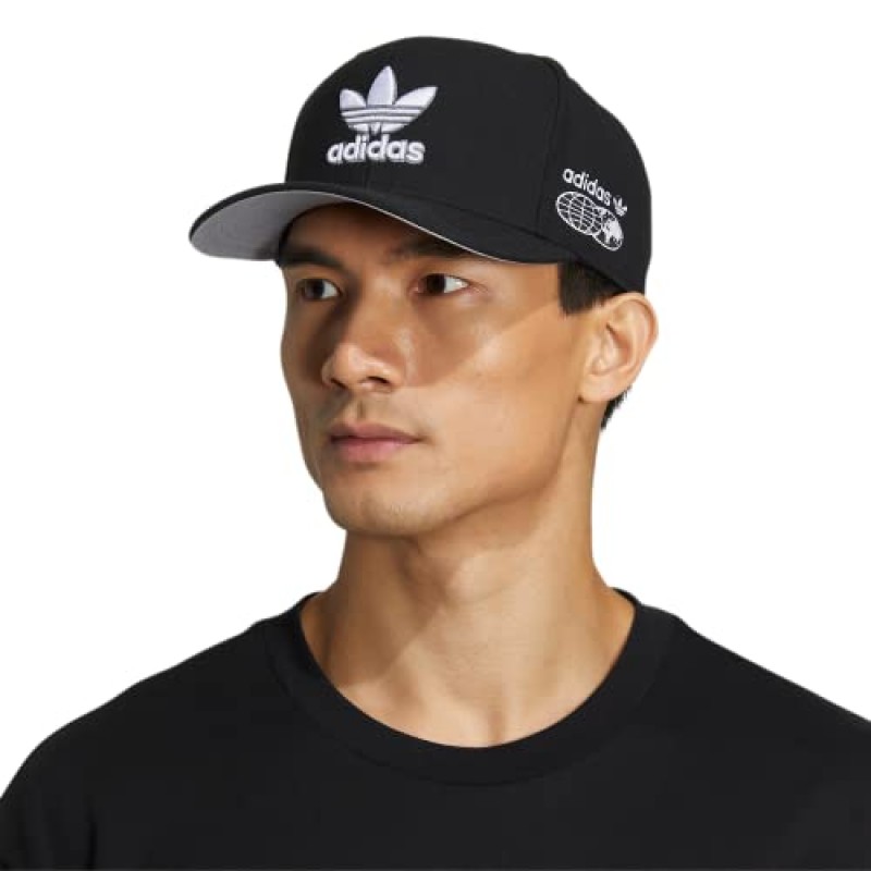 adidas Originals 남성용 모던한 구조적 핏 조절 모자