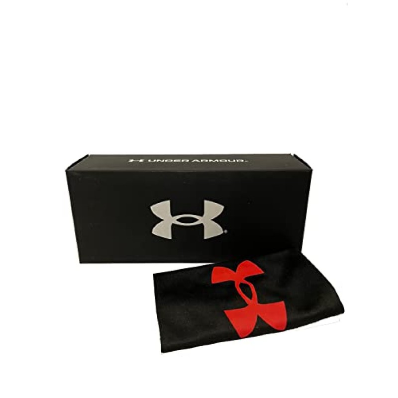 Under Armour UA0005/S 남성용 Hustle 직사각형 선글라스 + 디자이너 iWear 무료 안경 키트 포함 번들