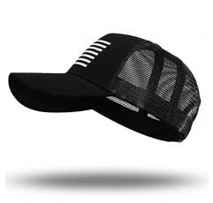 American Flag Trucker Hat - 스냅백 모자, 남성용 여성용 야구 모자 - 통기성 메쉬 측면, 조절 가능한 핏 - 캐주얼 착용용