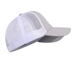 VIONLAN 야구 모자 미국 국기 트럭 모자 남성 여성 3D 양각 로고 조정 가능한 야외 메쉬 스냅 백 모자