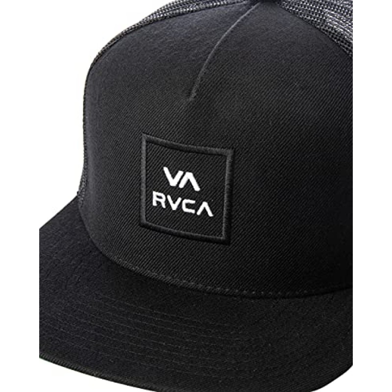 RVCA 남성용 조절 가능한 스냅백 트럭 운전사 모자