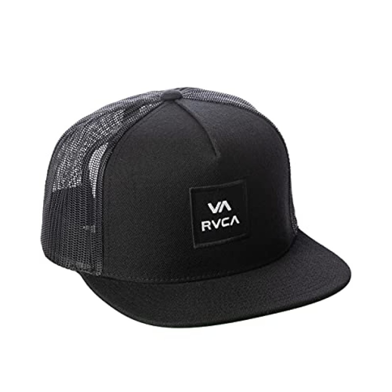 RVCA 남성용 조절 가능한 스냅백 트럭 운전사 모자