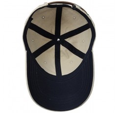Tommy Hilfiger 남성용 코튼 로고 조절 가능한 야구 모자