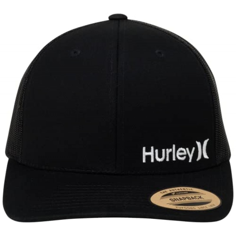 Hurley 남성용 모자 - Corp 스냅백 트럭커 모자