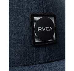 RVCA 남성용 플렉스핏 커브드 브림 핏 모자