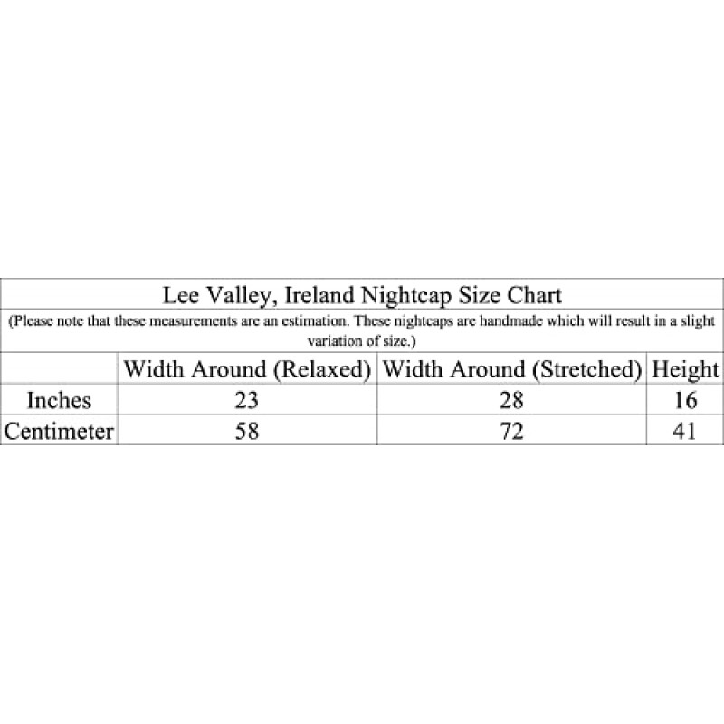 Lee Valley, 아일랜드 - 남성용 나이트 캡