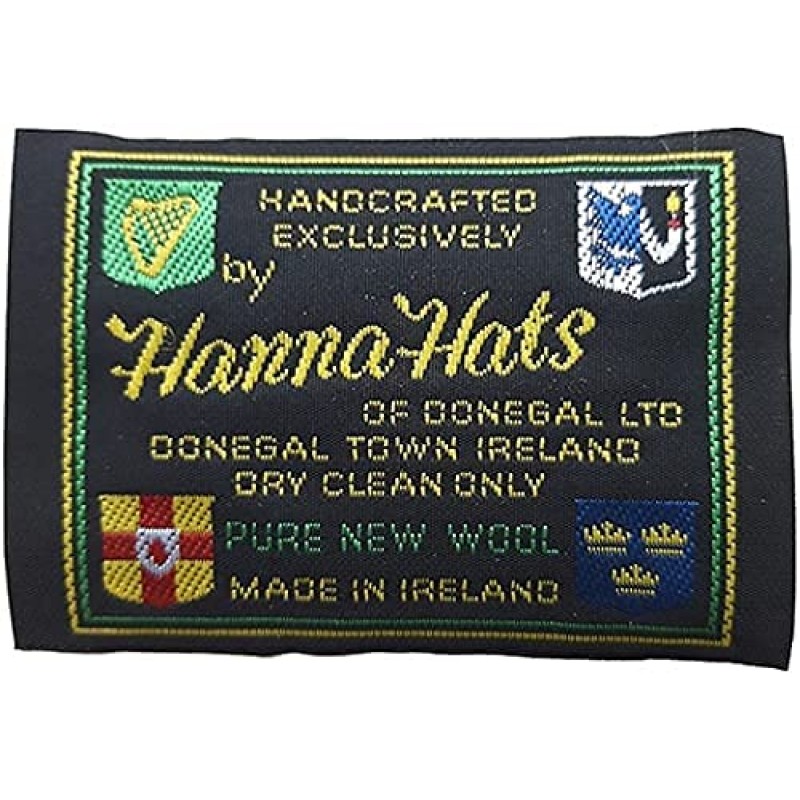 남성용 Hanna 모자 Donegal Tweed Vinatge 플랫 캡 - 드라이빙 캡 - Made in Ireland -100% 울 트위드