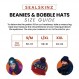 SEALSKINZ Heacham 방수 추운 날씨 아이콘 보블 모자