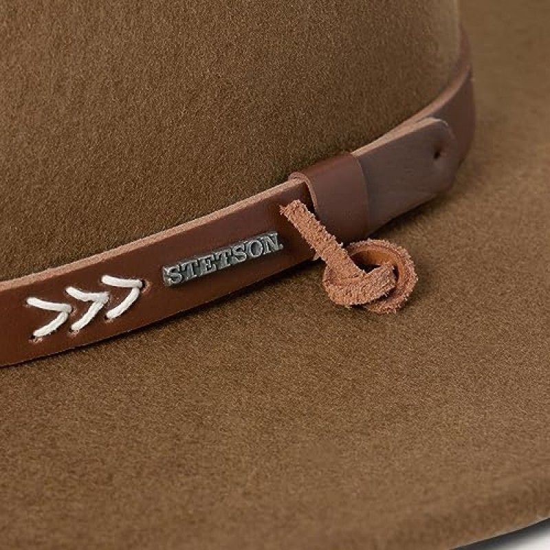 Stetson 남성용 산타페 크러셔블 울 모자