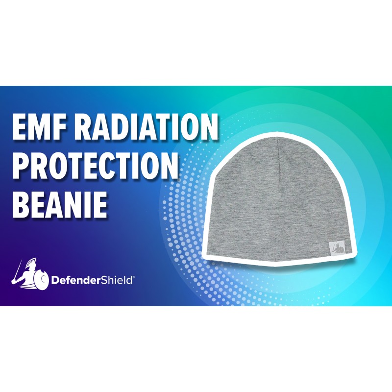 DefenderShield EMF 방사선 보호 겨울 비니 캡 - 무선 EMF 및 5G 방사선(300Hz-10GHz)을 99% 차단합니다.